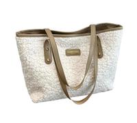 Élégant sac à bandoulière en peluche offrant confort et grand espace sous les aisselles pour un usage quotidien et améliorant votre style. Sac de navetteur en peluche, a, One Size