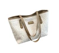 Élégant sac à bandoulière en peluche offrant confort et grand espace sous les aisselles pour un usage quotidien et améliorant votre style. Sac de navetteur en peluche, b, One Size