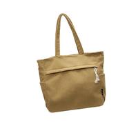 Élégant sac à bandoulière en toile pour femme - Grand sac à main pour le rangement quotidien essentiel des professionnels et des étudiants - Sac de travail, jaune, One Size