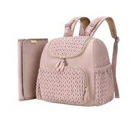 Élégant sac à dos de voyage pour bébé - Sac à dos de changement pour bébé | Sacs à dos de voyage élégants, grand organisateur de rangement | Sac à dos pour diapositives avec sangles de poussette pour