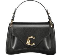 Elégant sac à main noir pour femme avec bandoulière amovible