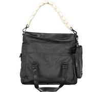 Élégant sac à main noir pour femme avec pochette détachable, taille : UNI Couleur : Nero