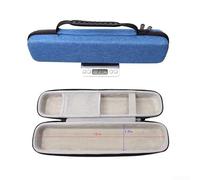 Élégant sac de rangement en EVA pour fer à lisser parfait pour voyager avec vos outils de coiffure préférés (bleu)