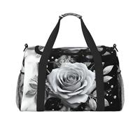 Élégant sac de voyage compact résistant à l'eau rose et diamants pour le sport, la gym et le w nd pour homme et femme