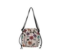 Élégant sac en toile imprimée pour un usage quotidien - Intérieur spacieux - Multifonctionnel - Décontracté - Sac à bandoulière tendance à imprimé floral, a, One Size