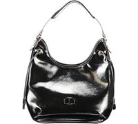 Elégant sac hobo noir avec bandoulière et poche pour téléphone portable