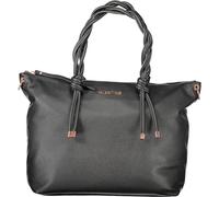 Elégant sac noir pour femme avec lanière & compartiments pour toutes les occasions, taille : UNI Couleur : Nero