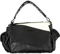 Elégant sac noir pour femmes avec options de transport polyvalentes, taille : UNI Couleur : Nero