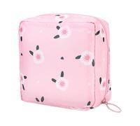 Élégant sac sanitaire avec plusieurs compartiments pour l'organisation de l'hygiène féminine et l'organisation des voyages, A