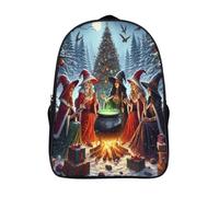 élégant sacs à dos d'école 2 compartiment noël scolaire sacs d'école sorcières pour étudiant école sacs à dos imprimés en 3d-16,fille garçons pour l'école les voyages les affaires