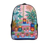élégant scolaire sacs d'école 2 compartiment 12 ans et plus filles garçons support pour bonsaï 3d imprimé sac à dos d'école exposition de plantes mode sac à dos-16,pour l'école les voyages affaires