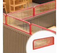 Élégant séparateur de pièce Iron Art en verre trempé pour salles à manger, hôtels, bars et restaurants. Panneau décoratif élégant et séparateur d'espace pour la maison et le commerce