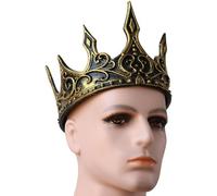 Élégant serre-tête avec ceinture réglable pour les amateurs d'histoire et styles uniques, accessoires de fête sur le thème d'Halloween, couronnes de cosplay