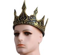 Élégant serre-tête avec ceinture réglable pour les amateurs d'histoire et styles uniques d'Halloween - Couronne médiévale