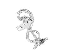 Elegant Snake En Forme De Serpent Broche Pin Polyvalent Épingle Pour Les Réunions D'affaires Ou Les Sorties Décontractées Alliage Robuste Épingle Robuste