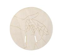 Élégant souvenir de naissance de bébé en bois personnalisable pour les nouveaux parents pour célébrer et afficher des souvenirs importants de la famille