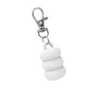 Élégant support de capuchon de gloss à lèvres léger ornement sac à dos à suspendre décoration portable support de gloss à lèvres, blanc, One Size