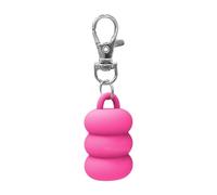 Élégant support de capuchon de gloss à lèvres léger ornement sac à dos à suspendre décoration portable support de gloss à lèvres, rose rouge, One Size