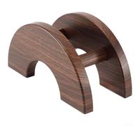 Élégant support de filtre à café pour filtres en papier - Peut contenir 100 feuilles coniques - Design en bois ABS - Accessoire de bar de café - Taille 18 x 8,5 x 9 cm (A)
