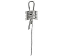 Élégant support de queue de cheval avec nœud en métal, boucle à cheveux tendance, accessoire de cheveux polyvalent pour femmes et filles, pinces à cheveux en alliage