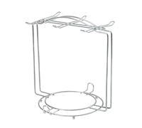 Élégant support de tasse en fer pour comptoir de cuisine, économiseur d'espace, support de soucoupe, support de scie, base stable