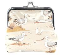 Élégant surf pigeon personnalisé porte-monnaie pour hommes femmes cuir boucle fermeture éclair baiser filles petit sac pour bagatelles élégant surf pigeon classique élégant surf pigeon classique