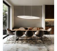 Luminaire suspendu suspendu à LED 14 watts éclairage de plafond de chambre d'amis Globo 67081 à 1 feuille