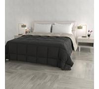ELEGANT T-EL chiaro/grigio scuro-2P couette d'hiver clair/Gris foncé, DOUBLE, Microfibre, 260x260 cm