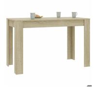 Elégant Table à manger seul, 2/4 Personnes,Table de Cuisine Rustique, Chêne sonoma 120x60x76cm Bois d'ingénierie &0_4462695