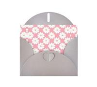 Élégant tableau de texture chrysanthème blanc imprimé cartes vierges - Ensemble de cartes de vœux aquarelle avec enveloppes et autocollants, gris