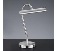 Élégant Tischleuchte En Nickel LED Table Classique Interrupteur Tactil Intérieur
