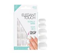 Elegant Touch Totally Bare Nails Square 001 Pack de 48 Ongles en 10 Tailles, Vanille, 1 Unité