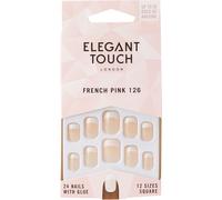 Elegant Touch Natural French Nails 126 Short
