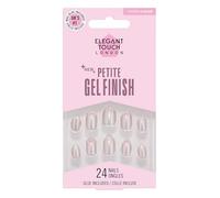 Elegant Touch Petites nœuds roses finition gel