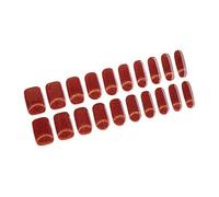Élégant vernis à ongles en gel pour French manucure - Couverture complète des ongles - Avec bâton de limage et lime à ongles