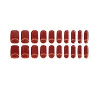 Élégant vernis à ongles en gel pour French manucure - Couverture complète des ongles - Avec bâton de limage et lime à ongles