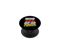 Élégant Washington DC, 202 Go Music Forever PopSockets PopGrip Adhésif
