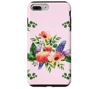 Elegant Watercolor Floral Bouquet Design with Vibrant Flower Coque pour iPhone 7 Plus/8 Plus