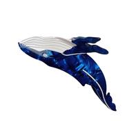 Elegant Whale Hairpin Hair Clamp Fashionable Accessory Beautiful Whale Clip Suitable for Everyday Wear Office Supplies