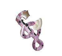 Elegant Wing Musical Theme Hair Clip Strong Hold Hairpin Barrette for Women Girls Music Festivial Decoration Music Festival Accessories