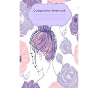 Elegant Women & Flowers Coloring Book: Relaxing Line Art Designs of Beautiful Women with Floral Patterns for Stress Relief and Creativity 100 pages, 6*9 inch