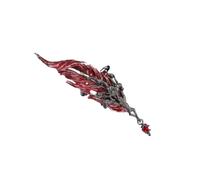 Élégante bague d'oreille à plumes à clipser sur bijoux sans piercing gothique accessoire unisexe en alliage sombre décoration tendance unisexe clip d'oreille plume, Left ear, Comme décrit, Comme