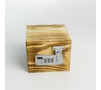 Élégante boîte de rangement en bois avec serrure à mot de passe, pour ranger des documents et des bijoux dans n'importe quel environnement (style deux)