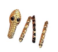 Élégante boucle d'oreille creuse multi-couches faux cartilage géométrique en forme de C accessoires pour un usage quotidien