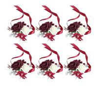 Élégante boutonnière florale pour poignet de mariée durable et délicate décoration de poignet