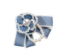 Élégante broche camélia en forme de fleur de camélia, design vintage, nœud papillon, accessoire léger pour femme, tenue formelle, accessoire polyvalent pour corsage floral, taille unique, Comme décrit