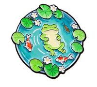 Élégante broche en alliage en forme d'étang pour des accessoires élégants, parfaite pour un usage quotidien, les fêtes, les cadeaux avec broche en forme d'animal solide, One Size, Comme décrit