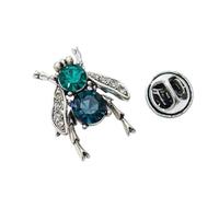 Élégante broche en forme d'abeilles avec strass émaillés pour femme tendance pour robe de fête de mariage bijoux cadeaux accessoire cristal broche abeilles, taille unique, Comme décrit