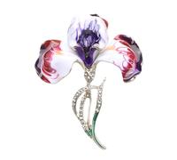 Élégante broche en forme de fleur pour décoration de vêtements, artisanat en alliage pour cadeau, événement, fleur polyvalente pour un usage quotidien