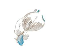 Élégante broche en forme de poisson en alliage pour homme et femme - Accessoire unique pour le quotidien et les fêtes